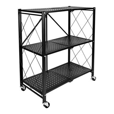 Folding discount kitchen shelf